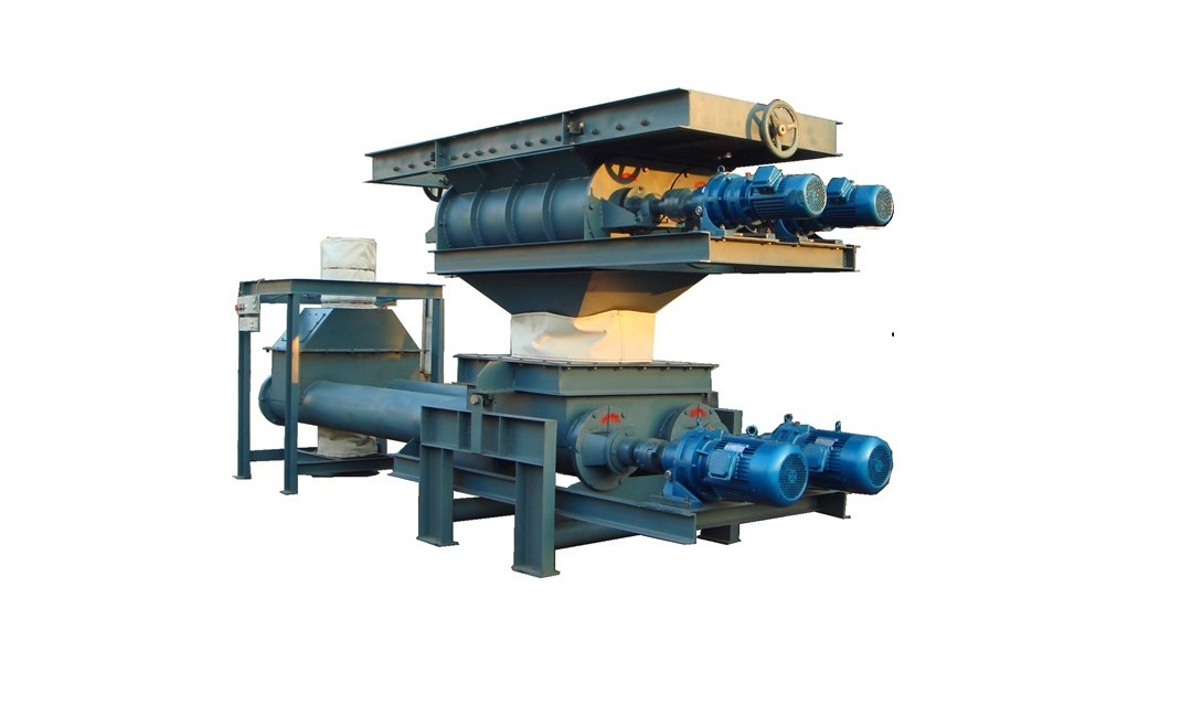 微粉锁料螺旋秤